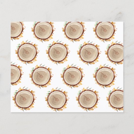 Budget/waterverf/trouwuitnodiging. Uitnodiging Flyer (Achterkant)