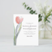 Budget Waterverf Tulip Weddenschap (Staand voorkant)