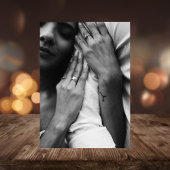 Budget waterverf verloopinkt en paarse bruiloft flyer