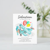 Budget Waterverf Vliegtuig Ballonnen Kinderen Verj (Staand voorkant)