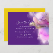 BUDGET Waterverf Weddenschap Abstracte bewaardata (Voorkant / Achterkant)