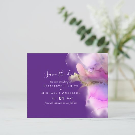 BUDGET Waterverf Weddenschap Abstracte bewaardata (Staand voorkant)