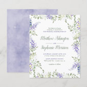 Budget Waterverf Wisteria Wedding (Voorkant / Achterkant)