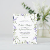 Budget Waterverf Wisteria Wedding (Staand voorkant)