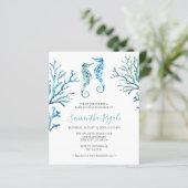 Budget Waterverf Zomer Baby shower (Staand voorkant)