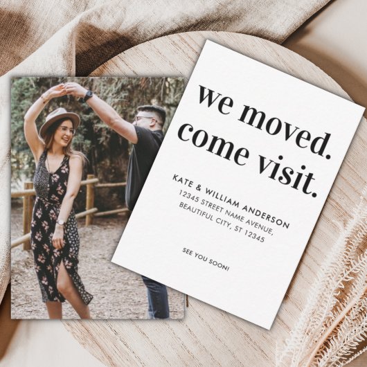 Budget we Bezoek Foto Bewegende Aankondiging