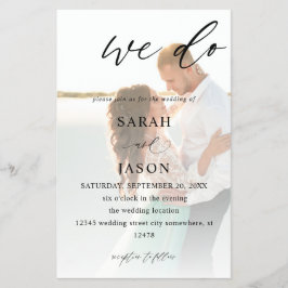 Budget We Do Foto Calligrafie Trouw MIDDELMAAT Flyer