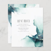 Budget We hebben Abstracte Moving Announcement ver (Voorkant / Achterkant)