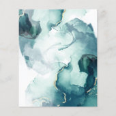 Budget We hebben Abstracte Moving Announcement ver (Achterkant)