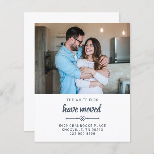 Budget We hebben Address Photo Moving Kaart verpla (Voorkant / Achterkant)