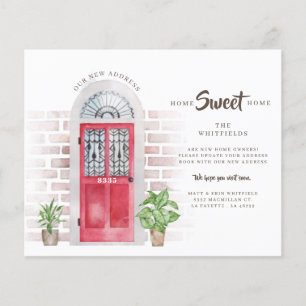 Budget We hebben Boho Chic Moving Aankondiging ver