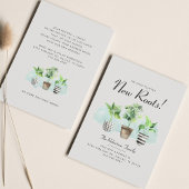 Budget We hebben Boho Moving Announcement verplaat Flyer