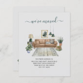 Budget We hebben Chic Moving Announcement verplaat (Voorkant / Achterkant)