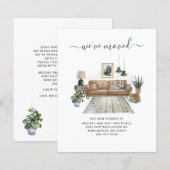 Budget We hebben Chic Moving Announcement verplaat (Voorkant / Achterkant)