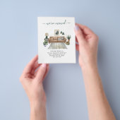 Budget We hebben Chic Moving Announcement verplaat Flyer (Hand)