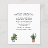 Budget We hebben Chic Moving Announcement verplaat Flyer (Achterkant)