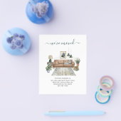 Budget We hebben Chic Moving Announcement verplaat Flyer (Enkel)