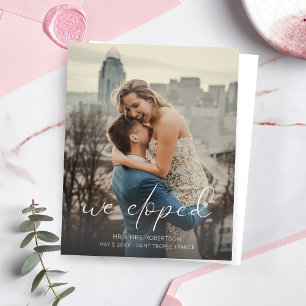 Budget We hebben de aankondiging van het bruiloft 