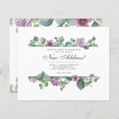 Budget We hebben de Eucalyptus Floral Moving Kaart (Voorkant / Achterkant)