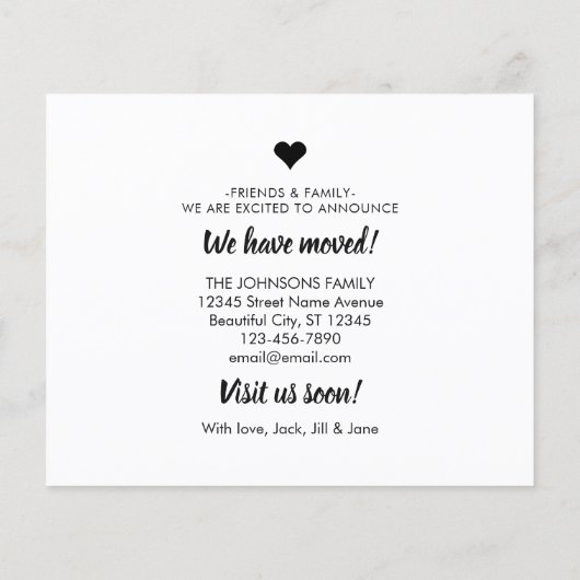 Budget We hebben de Kaart voor het verplaatsen van (Achterkant)