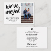 Budget We hebben de Kaart voor het verplaatsen van Notitiekaartje (Voorkant / Achterkant)