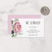 Budget We hebben de roze roze Kaart van de Aankond Notitiekaartje (Voorkant / Achterkant in situ)