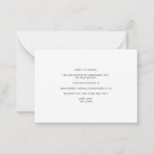 Budget We hebben Foto Aankondiging Briefkaart verp (Achterkant)