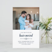 Budget We hebben Foto Moving Announcement Kaart ve (Staand voorkant)