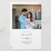 Budget We hebben Foto Moving Announcement Kaart ve (Voorkant / Achterkant)