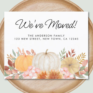 Budget We hebben Herfst verhuisd Aankondiging