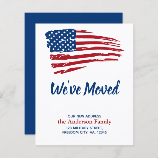 Budget We hebben Patriottische Amerikaanse vlag Be (Voorkant / Achterkant)