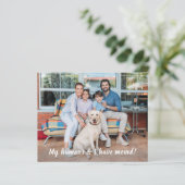 Budget We hebben Pet Moving Announding Kaart verpl (Staand voorkant)