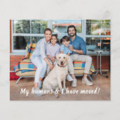 Budget We hebben Pet Moving Announding Kaart verpl (Voorkant)