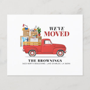 Budget We hebben Red Truck New Address verplaatst