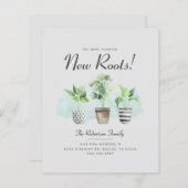 Budget We hebben Roots Boho Moving Aankondiging ve (Voorkant / Achterkant)