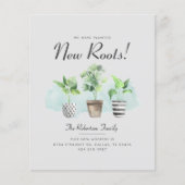 Budget We hebben Roots Boho Moving Aankondiging ve (Voorkant)