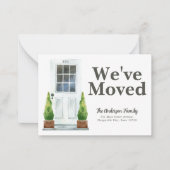 Budget We hebben White door Planten Moving Kaart v Notitiekaartje (Voorkant)