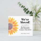 Budget We hebben Zonnebloem-aankondiging Kaart ver (Staand voorkant)