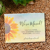 Budget We hebben Zonnebloem Bewegende Aankondiging