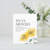 Budget We hebben Zonnebloem Bewegende Aankondiging (Staand voorkant)