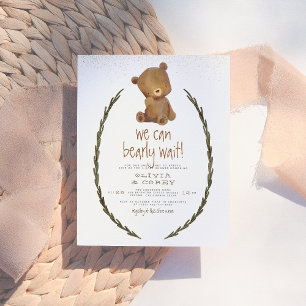 Budget We kunnen Beer en Gold Baby shower snel afw
