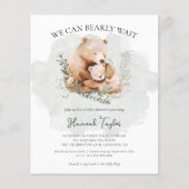 Budget We kunnen bijna wachten op Teddy Bear Baby  (Voorkant)
