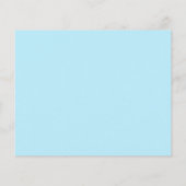 Budget We kunnen de uitnodiging tot Baby shower af (Achterkant)