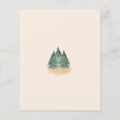 Budget We kunnen de uitnodiging tot Baby shower af (Achterkant)