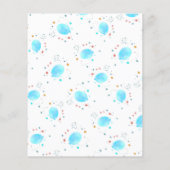 Budget We kunnen de uitnodiging tot Baby shower af Flyer (Achterkant)