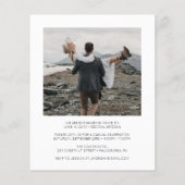 Budget We maken een handgeschreven uitnodiging af Flyer (Achterkant)