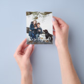 Budget We zijn een minimalistische V foto Flyer (Hand)