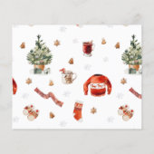 Budget We zijn Foto E Holly Berry Holiday C Flyer (Achterkant)