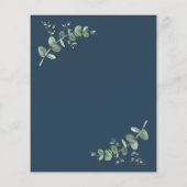 Budget Weddenblauw Eucalyptus botanical (Achterkant)