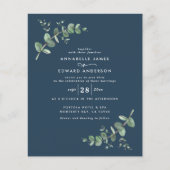 Budget Weddenblauw Eucalyptus botanical (Voorkant)